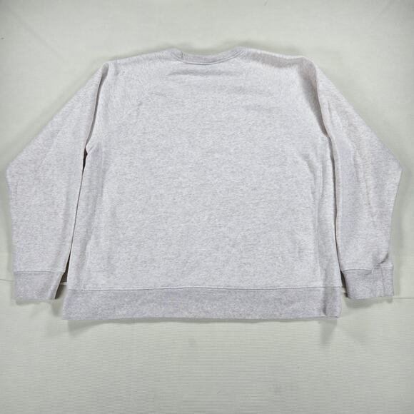 Nike Sportswear Heritage Crew Neck Long Sleeve Sweatshirt in Gray Men's Size XL - Picture 8 of 8